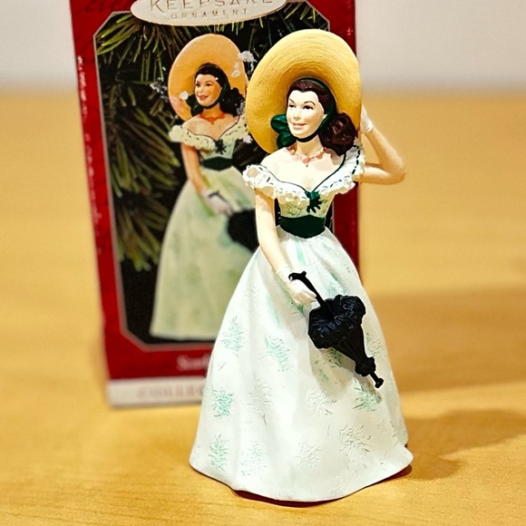 1998 Hallmark Keepsake Ornament Scarlett O’Hara Collector’s Series #2 No Box - Picture 4 of 5